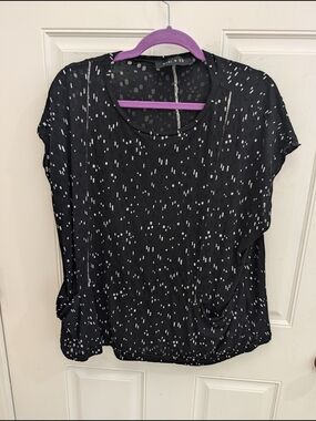 Ozai N Ku Geometric Lagenlook Top
